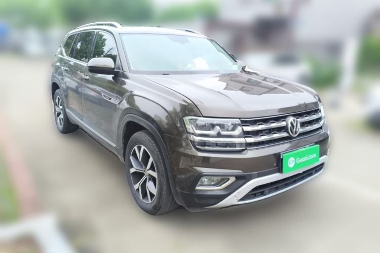 Used Volkswagen Teramont 2017 380TSI Four-Wheel Drive Luxury Edition Front Right 45 Deg