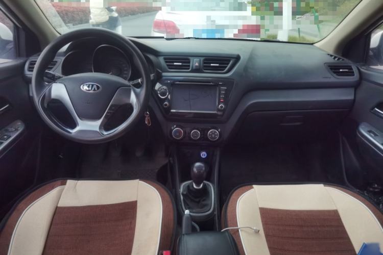 Used Kia K2 2015 Sedan 1.4L MT GLS Interior 2