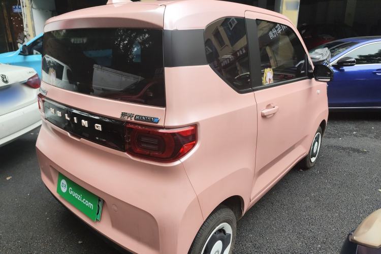 Used Wuling Hongguang MINIEV 2021 Macaron Fashion Model Lithium Iron Phosphate Rear Right 45 Deg