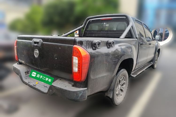 Used Foton Tunland Yutu 2020 2.0T Yutu 8 Diesel Two-Wheel Drive Luxury Long-Wheelbase 4F20TC Rear Right 45 Deg