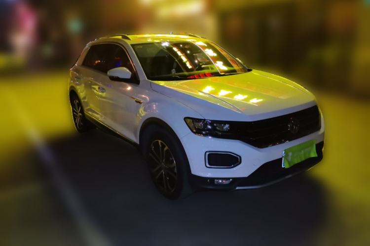 Used Volkswagen T-ROC 2018 280TSI DSG Two-Wheel-Drive Comfort Version China V Standard Front Right 45 Deg