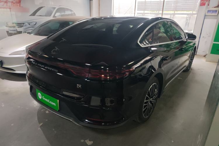 Used BYD Han 2022 DM-i 121KM Luxury Model Rear Right 45 Deg