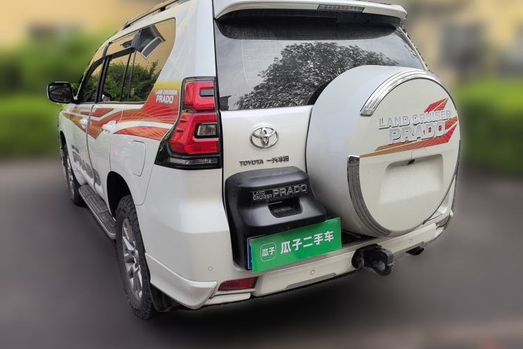 Used Toyota Prado 2019 3.5L Automatic TX-L Deluxe Edition with Rear-Mounted Spare Tire Rear Left 45 Deg