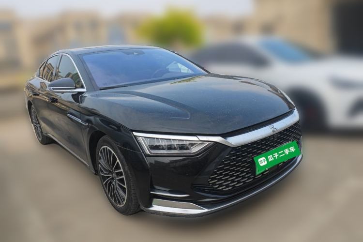 Used BYD Han 2020 DM Four-Wheel Drive Performance Edition Prestige Model Front Right 45 Deg