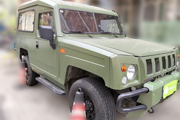 Used BAW Warrior 2021 2.4T Three-Door Four-Wheel Drive Short Wheelbase Gasoline Version China VI Emission Standard Front Right 45 Deg