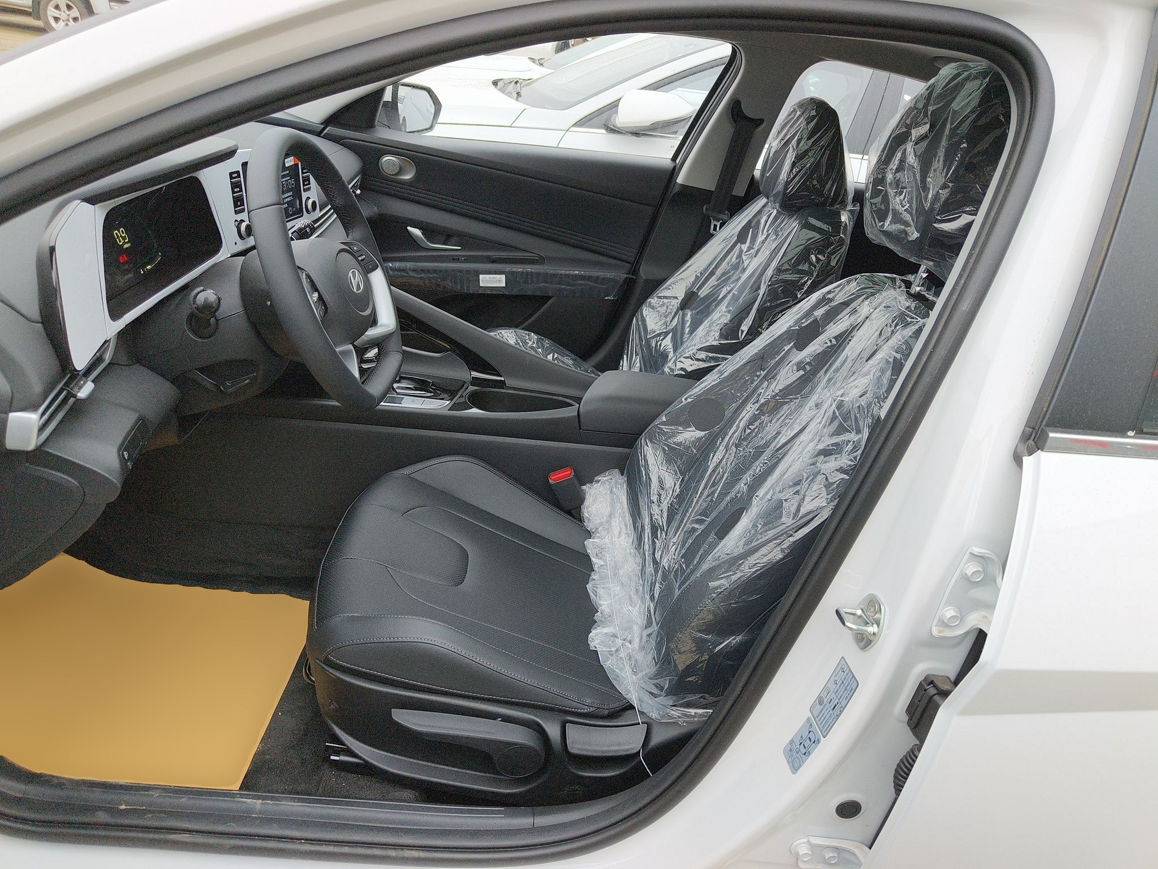 Avant de la voiture