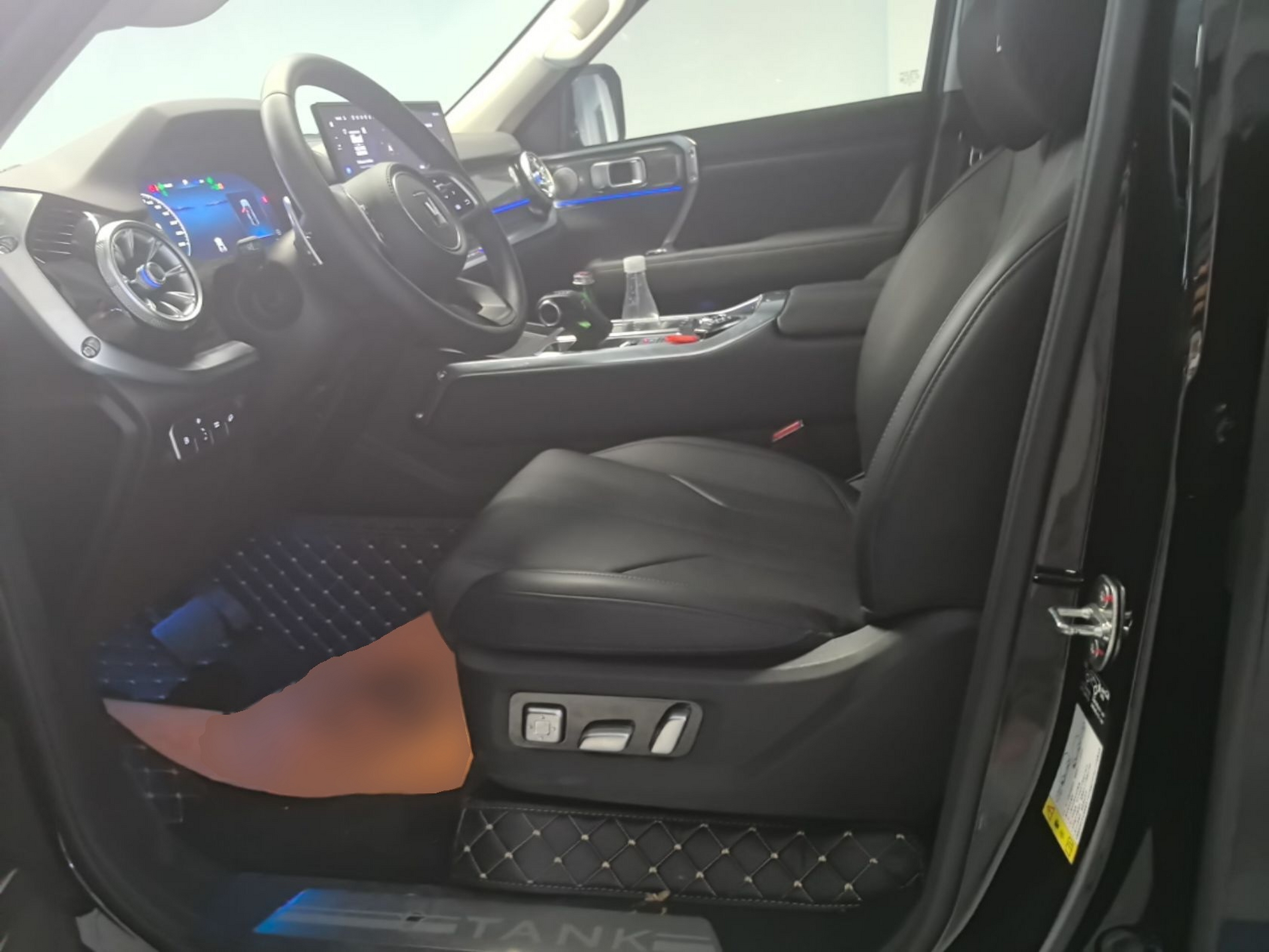 Avant de la voiture