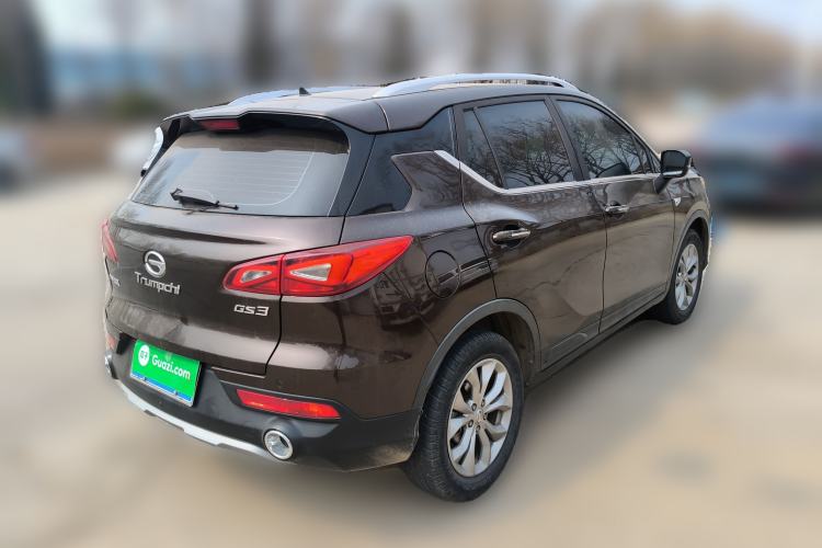 Used GAC Trumpchi GS3 2017 150N Automatic Elite Edition Rear Right 45 Deg