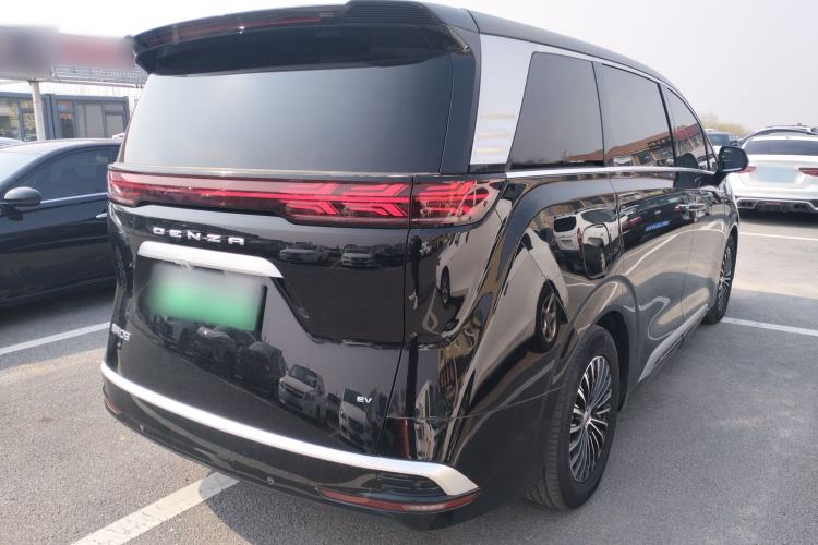 Used Denza D9 2024 EV 620 Premium Model Rear Right 45 Deg