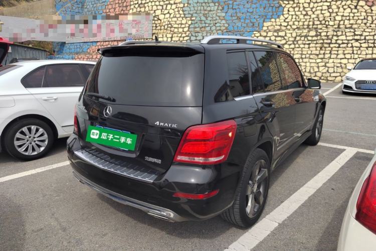 Used Mercedes-Benz GLK-Class 2013 GLK 300 4MATIC Dynamic Sunroof Model Rear Right 45 Deg