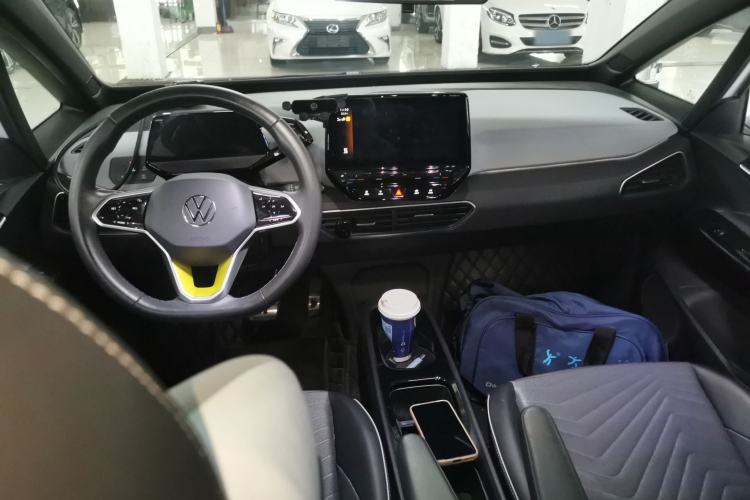 Used Volkswagen ID.3 2023 Upgraded Model Pure Intelligent Enjoyment Version Center Console