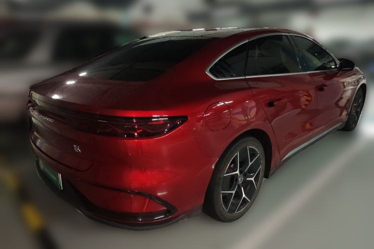 Used BYD Han 2022 EV Genesis Edition 715 km Front-Wheel-Drive Flagship Model Rear Right 45 Deg