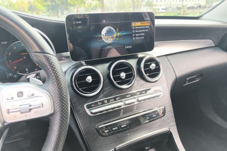 Used Mercedes-Benz C-Class 2020 C 200 L Fashion Edition Sport Version Audio And AC Panel