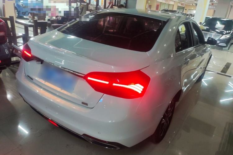 Used Geely Auto Emgrand 2019 Leading Edition 1.5L CVT Upward-Connected Model China VI Standard Rear Right 45 Deg