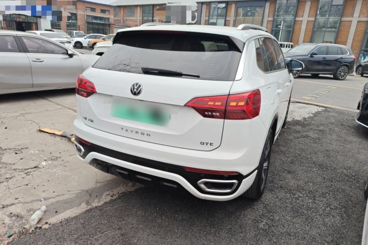 Used Volkswagen Tayron GTE Plug-in Hybrid 2020 1.4T Luxury Model Rear Right 45 Deg