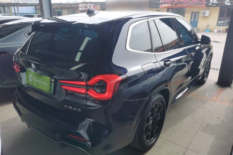 Used BMW iX3 2022 Updated Leading Version Rear Right 45 Deg