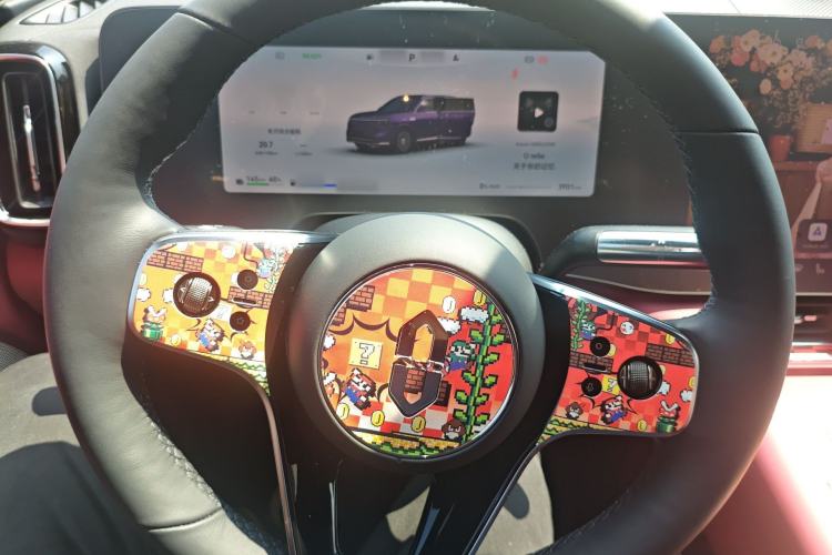 Used Hima AITO M8 2025 Extended-Range Max+ Version 53.4 kWh 6-Seater Edition Steering Wheel