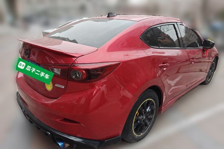 Used Mazda 3 Axela 2017 Sedan 1.5L Automatic Luxury Model Emission Standard China V Rear Right 45 Deg