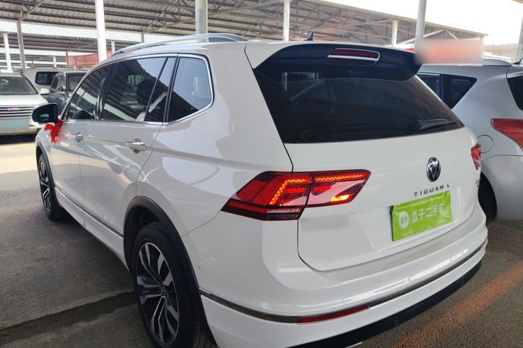 Used Volkswagen Tiguan L 2021 380TSI Automatic All-Wheel Drive R-Line Comfort Plus 7-Seater Rear Left 45 Deg