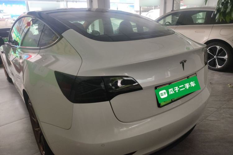 Used Tesla Model 3 2020 Revised Version Standard Range Rear-Wheel Drive – Upgraded Edition Rear Left 45 Deg