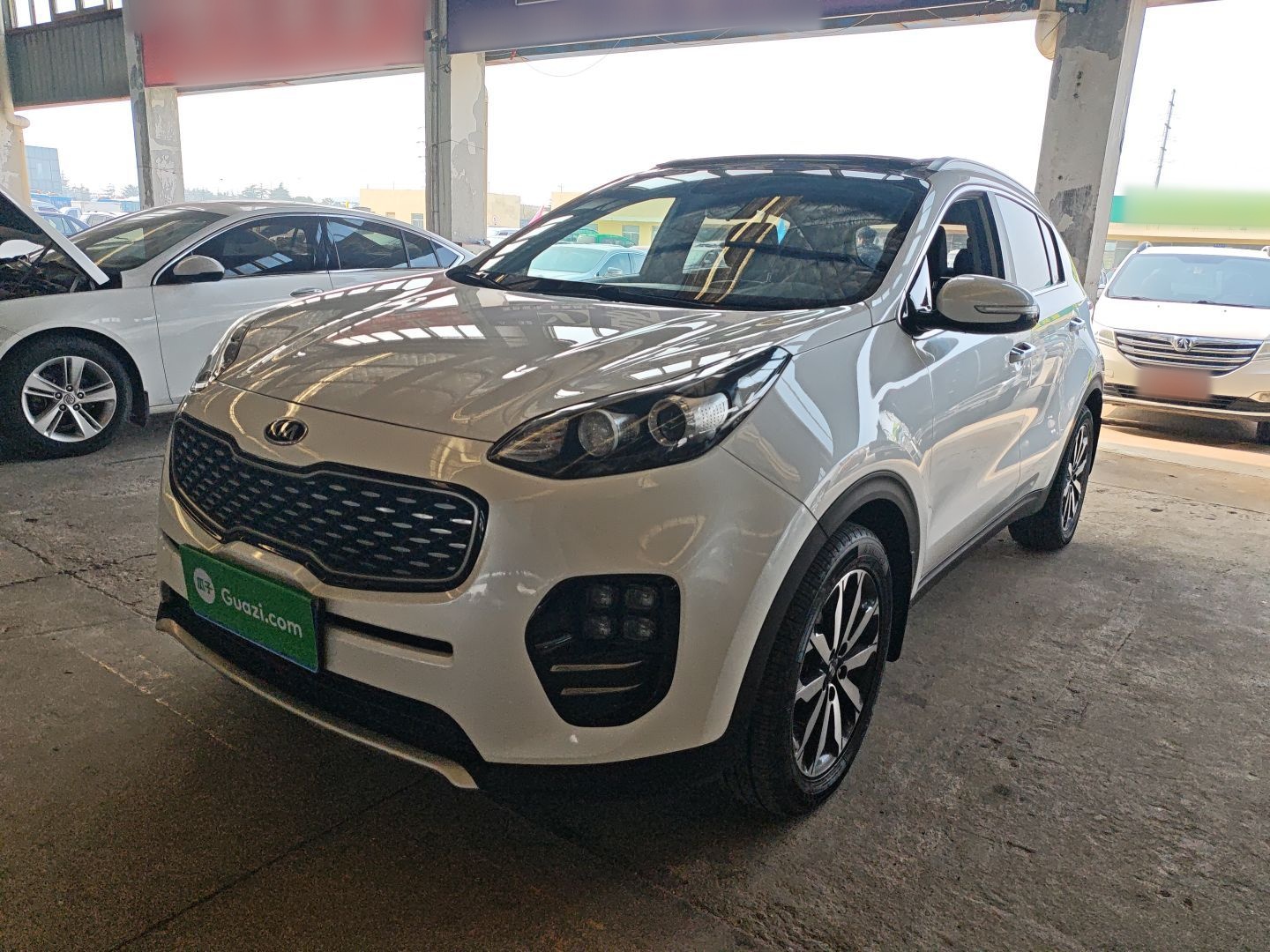 تحت مقدمة السيارة