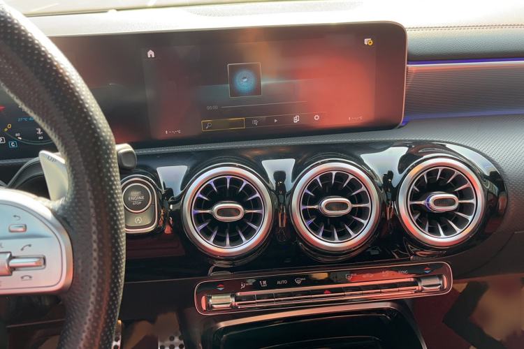 Used Mercedes-Benz A AMG 2019 AMG A 35 L 4MATIC Audio And AC Panel