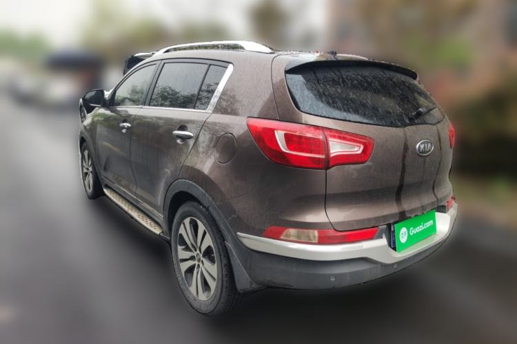 Used Kia Sportage R 2012 2.0L Automatic Two-Wheel Drive NAVI Rear Left 45 Deg