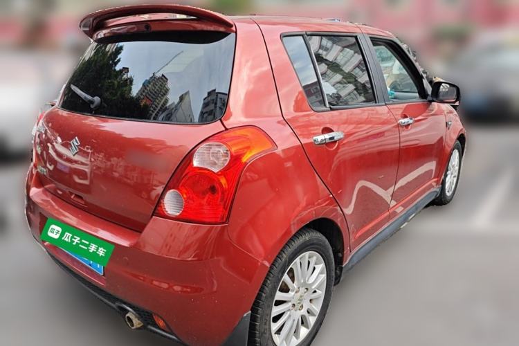 Used Suzuki Swift 2011 1.5L Automatic Sport Edition Rear Right 45 Deg
