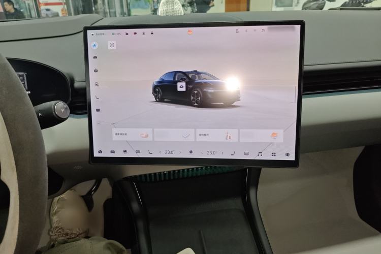 Used Zeekr 007 2025 Long-Range Rear-Wheel-Drive Intelligent Driving Version 100 kWh Audio And AC Panel