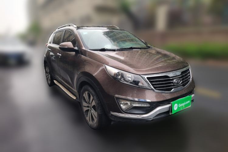 Used Kia Sportage R 2012 2.0L Automatic Two-Wheel Drive NAVI Front Right 45 Deg