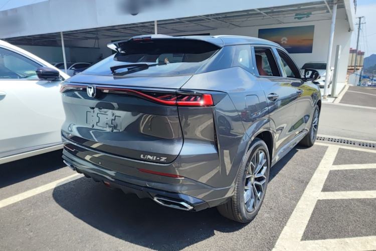 Used CHANGAN UNI-Z New Energy 2025 Model, Smart New Blue Whale 125km Battleship+ Version Rear Right 45 Deg