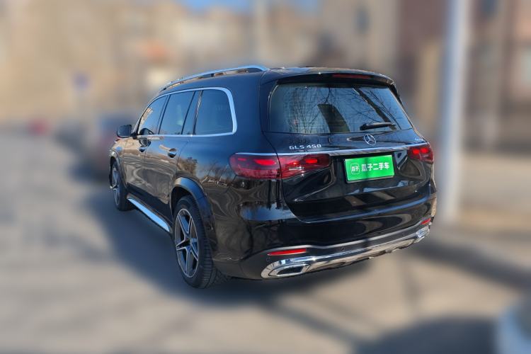 Used Mercedes-Benz GLS 2024 GLS 450 4MATIC Stylish Model Rear Left 45 Deg