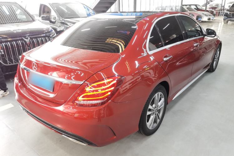 Used Mercedes-Benz C-Class 2018 C 200 L Sport Edition Rear Right 45 Deg