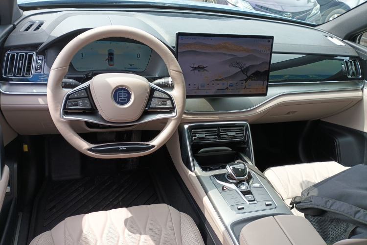 Used BYD Tang New Energy 2024 DM-p Champion Edition 215KM Four-Wheel Drive Deluxe Model Center Console