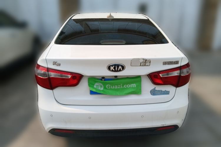Used Kia K2 2012 Sedan 1.4L Automatic GLS Commemorative Edition Rear
