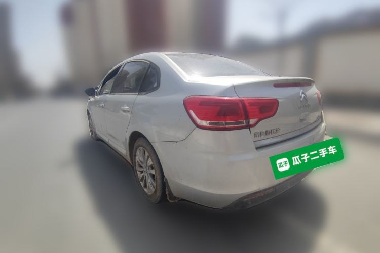 Used Citroen C-Quatre 2013 1.6L Manual Prestige CNG Model Rear Left 45 Deg