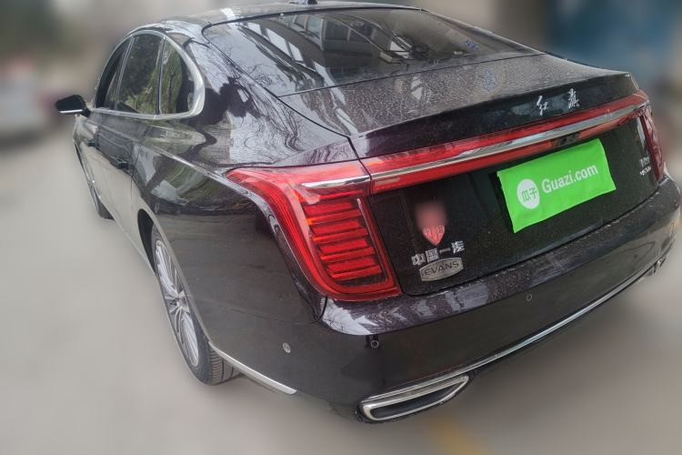 Used Hongqi H9 2020 2.0T Smart Connect Flagship Edition Rear Left 45 Deg