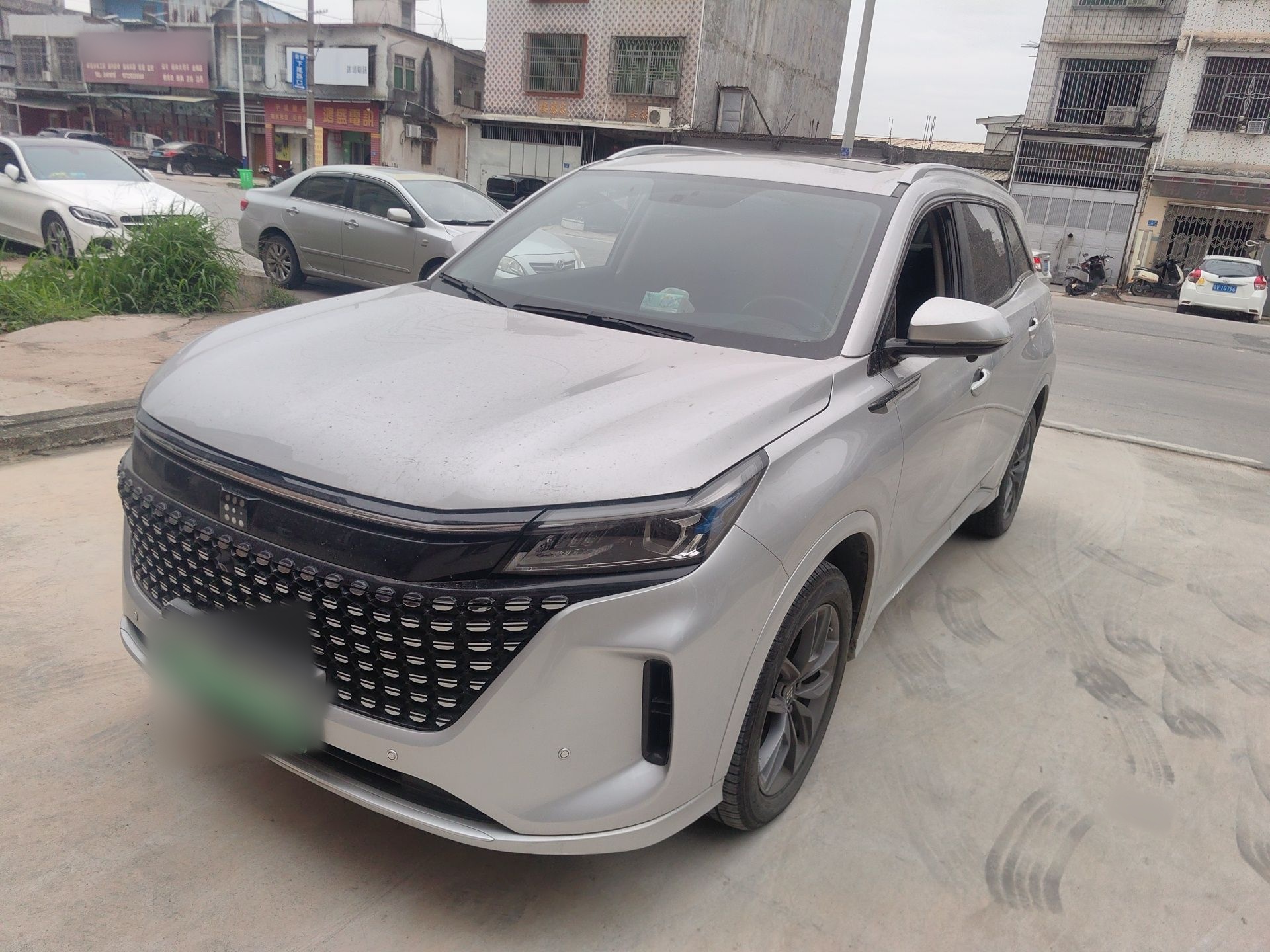 Parte inferior delantera