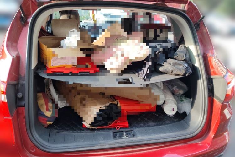 Used CHANGAN CS35 2017 1.6L Manual Luxury Model Trunk