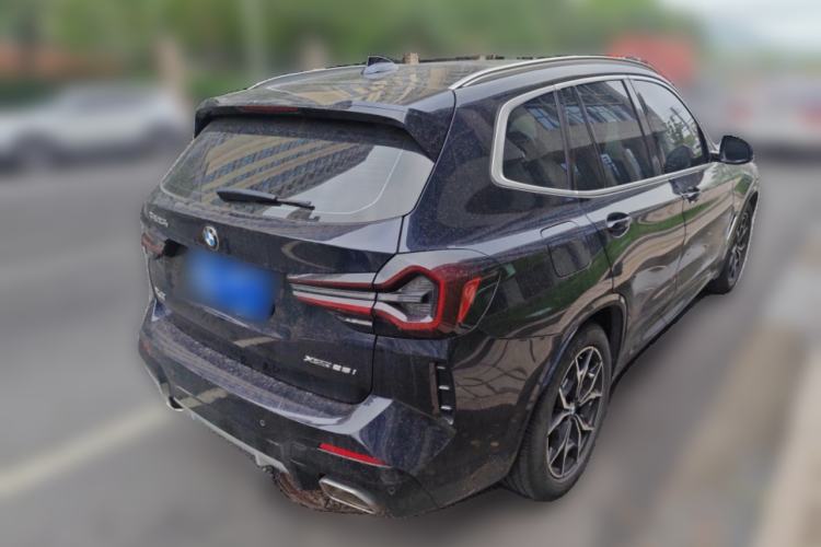 Used BMW X3 2022 xDrive25i M Sport Package Rear Right 45 Deg