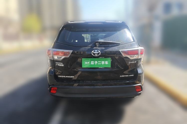 Used Toyota Highlander 2017 2.0T Four-Wheel Drive Ultimate Edition 7 Seats Rear