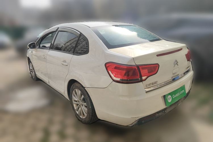 Used Citroen C-Quatre 2016 Classic Sedan 1.6L Manual CNG Rear Left 45 Deg