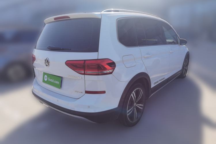 Used Volkswagen Touran 2021 Tiguan L 280TSI DSG Boundary Edition 6-Seater Rear Right 45 Deg