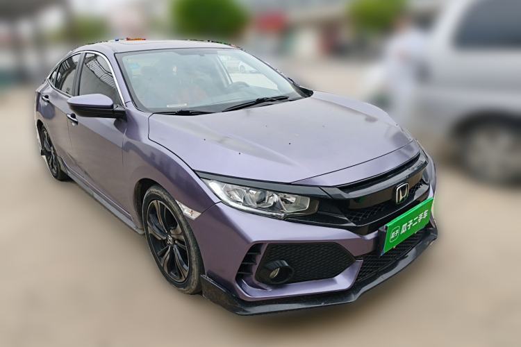 Used Honda Civic 2019 220TURBO CVT Dynamic Edition China VI Emission Standard Front Right 45 Deg