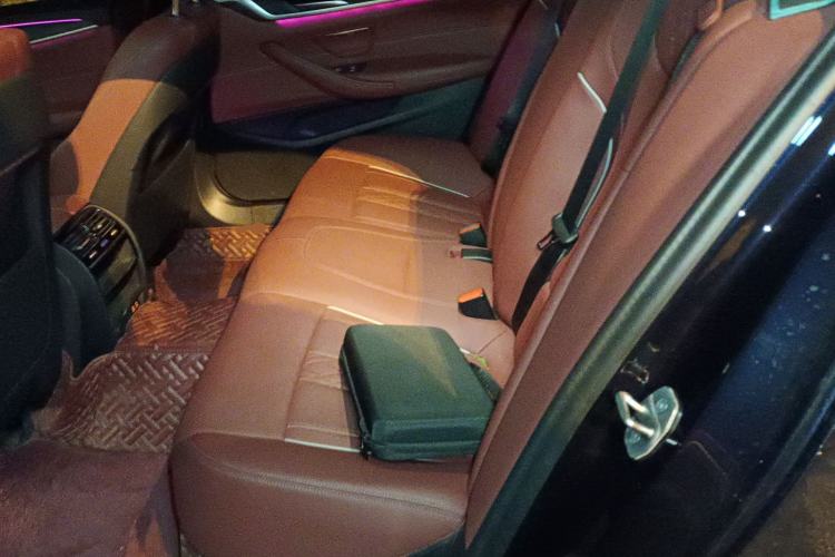 Used BMW 5 Series 2023 530Li Leading Model M Sport Package Left Rear Seat