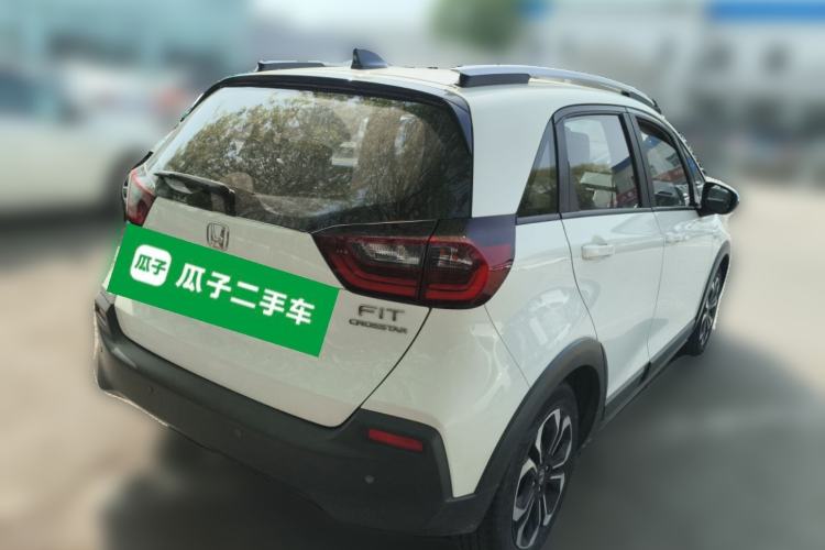 Used Honda Fit 2021 1.5L CVT Trendy Version Rear Right 45 Deg