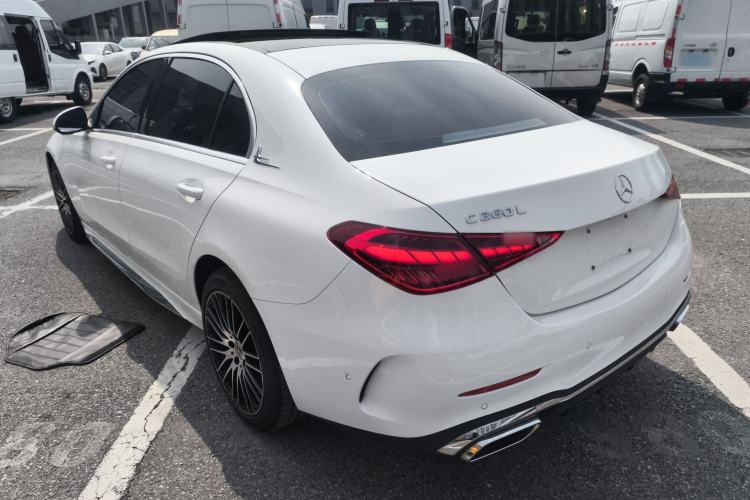 Used Mercedes-Benz C-Class 2023 Restyled C 260 L Sport Edition Rear Left 45 Deg