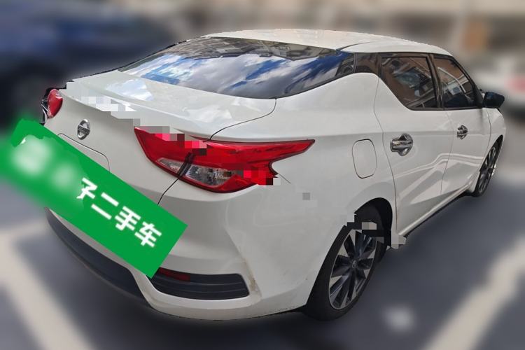 Used Nissan Lannia 2016 1.6L CVT High-Energy Version Rear Right 45 Deg