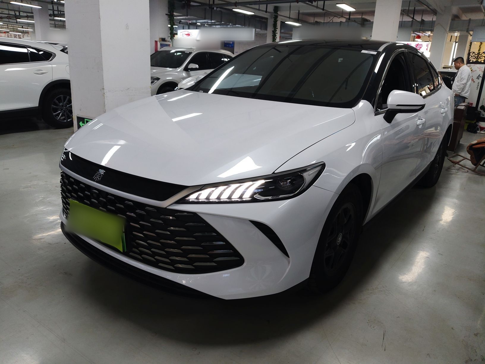 تحت مقدمة السيارة