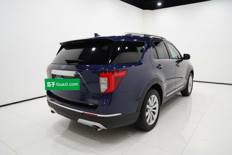 Used Ford Explorer 2020 EcoBoost 285 Rear-Drive Trend Edition 6 Seats Rear Right 45 Deg